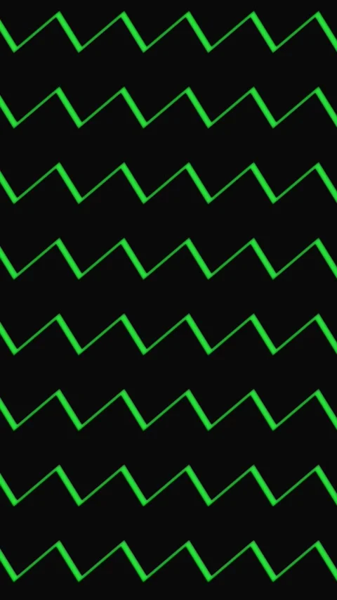 Geometric zigzag pattern with repeating lines. Wave zigzag pattern on dark .. Stock Footage 346048976