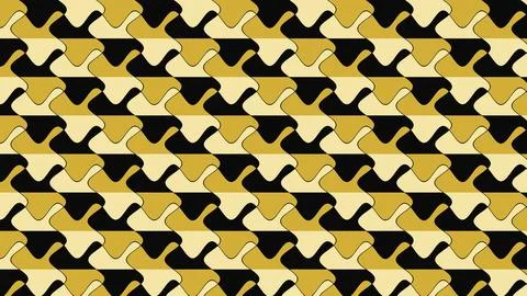 Geometric zigzag pattern stripes gold black abstract design 스톡 일러스트