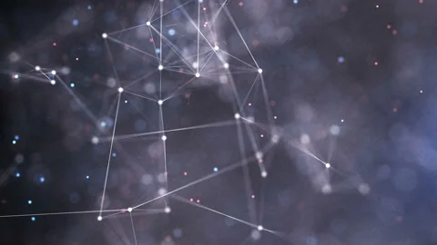 Geometrical abstract background Stock Footage 153865056