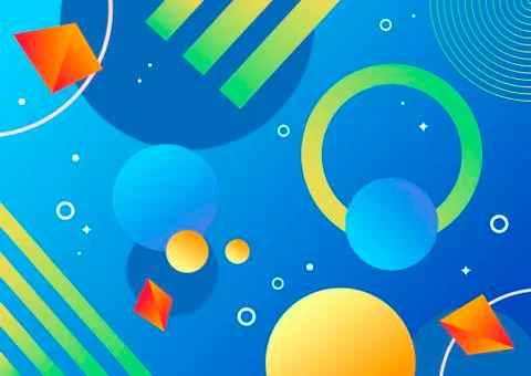 Geometrical abstract background vector design Stock Illustration
