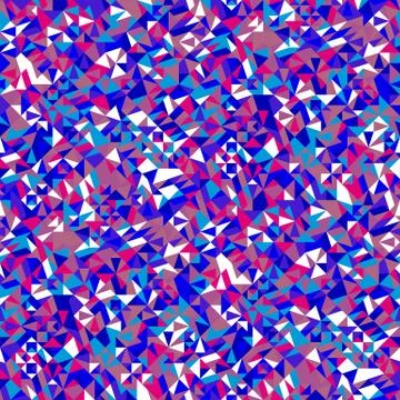 Geometrical abstract colorful triangle pattern background design Stock Illustration