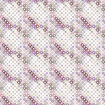 Geometrical abstract diagonal square pattern background design Stock Illustration