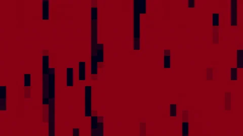 Geometrical Black Rectangles on Red Background Flowing For Logo or Text Stock Footage 65788188