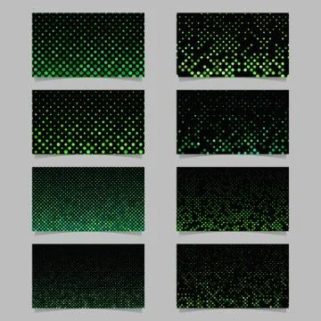 Geometrical card background set - vector template designs イラスト素材