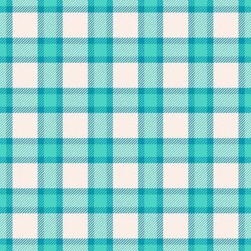 Geometrical check texture pattern, regular vector textile fabric. Smooth ta.. Stockillustratie