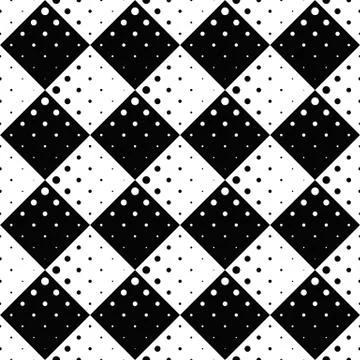 Geometrical circle pattern background - abstract vector design Stock Illustration