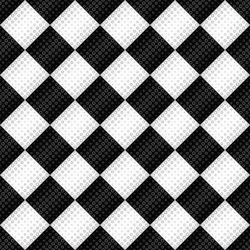 Geometrical circle pattern background - abstract vector graphic design 스톡 일러스트