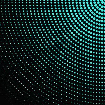 Geometrical circle pattern background - abstract vector illustration Stock Illustration