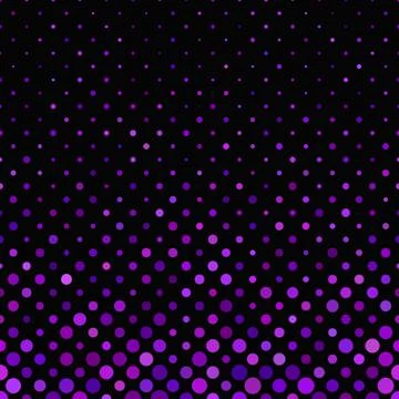 Geometrical circle pattern background - graphic with small dots Illustrazione stock