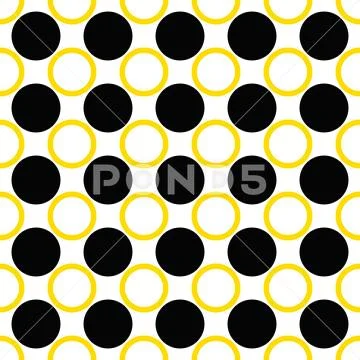 Geometrical circle pattern background - vector illustration イラスト素材