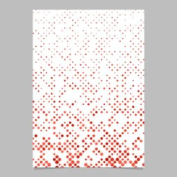 Geometrical circle pattern brochure template background - vector illustration Stock Illustration