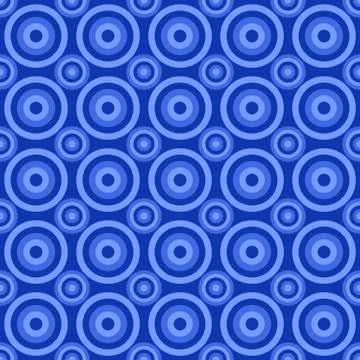 Geometrical circle pattern design background - colored vector graphic イラスト素材