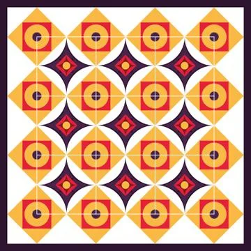 Geometrical circular pattern background 스톡 일러스트