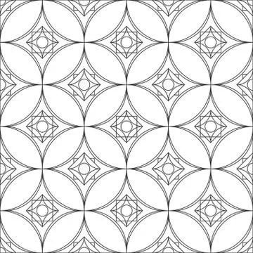 Geometrical circular pattern background Stock-Illustration