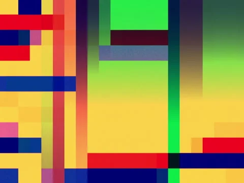 Geometrical Colored Dots Rectangles Abstract Running Background Stock Footage 70957460