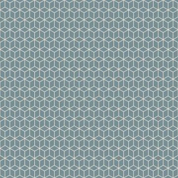Geometrical cubic vector seamless pattern - Fabric designs clothing 스톡 일러스트