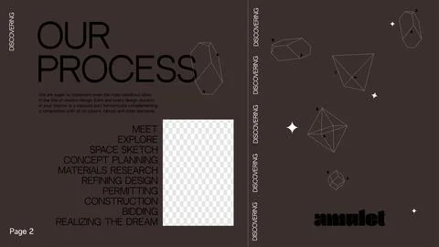 Geometrical Desktop Template for Website or Presentation. UI Sale Page with Stock Illustration