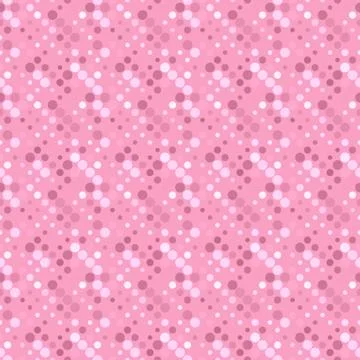 Geometrical dot pattern background - abstract pink vector design Stock Illustration