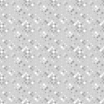 Geometrical dot pattern background - gray abstract vector illustration Stockillustratie