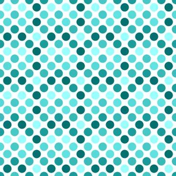 Geometrical dot pattern background - teal abstract vector illustration Stock Illustration