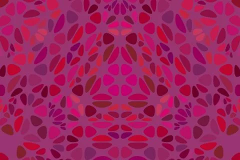 Geometrical dynamic circular floral pattern webpage background Illustrazione stock