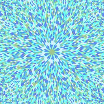 Geometrical dynamic hypnotic circular burst pattern background design イラスト素材