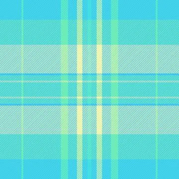 Geometrical fabric vector pattern, empty textile plaid seamless. 1950s tart.. Stock Illustration