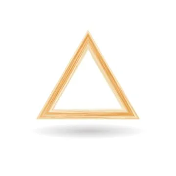 Geometrical figure of a triangle 스톡 일러스트