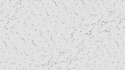 Geometrical Figures Moving Loop Motion Abstract Background Stock Footage 120759980