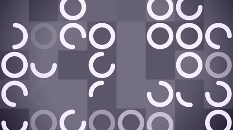 Geometrical flat pattern animation Stock Footage 59892080