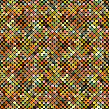 Geometrical gradient abstract circle pattern background design Illustrazione stock