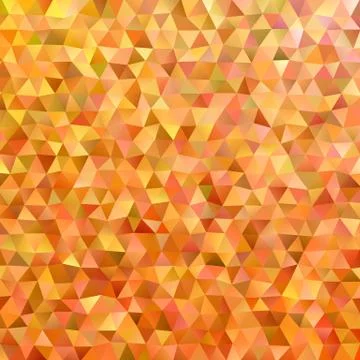 Geometrical gradient triangle pattern background - vector design Stock Illustration
