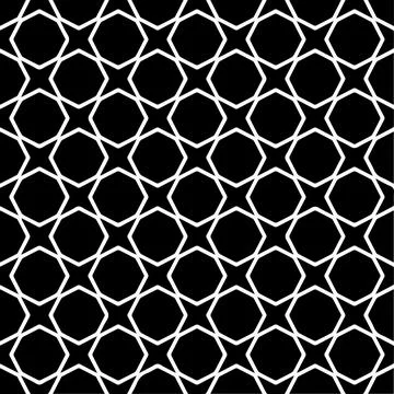 Geometrical hexagonal shapes pattern for laser cutting and decoration イラスト素材