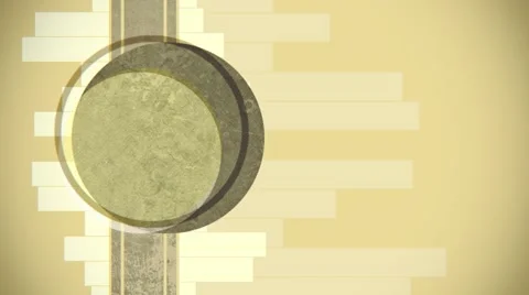 Geometrical horizontal lines random animation with circles Stock Footage 59539296