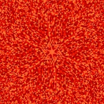 Geometrical hypnotic round pattern mosaic background design Ilustração Stock