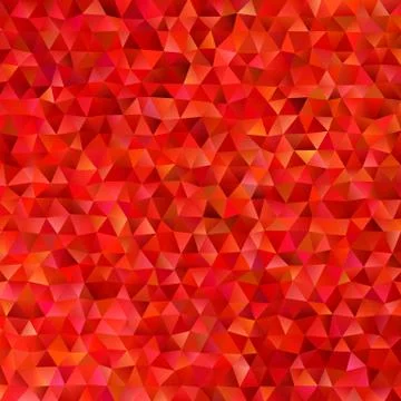 Geometrical irregular triangle pattern background - vector design Stock Illustration