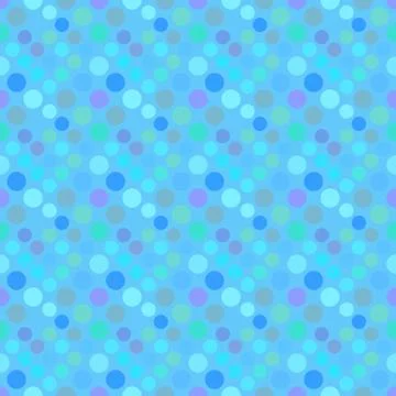 Geometrical light blue seamless dot pattern background design イラスト素材