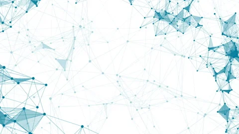 Geometrical lines dots. Plexus background. Background for use as a desktop Stock Footage 113997498