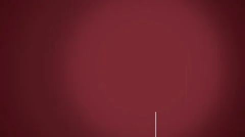 Geometrical lines flat animation on red background. Stock Footage 58737307