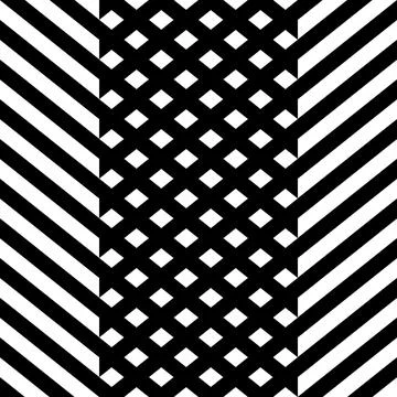 Geometrical lines seamless pattern background Stock Illustration