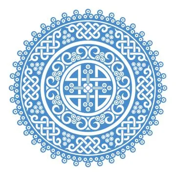 Geometrical Mandala. Stock Illustration