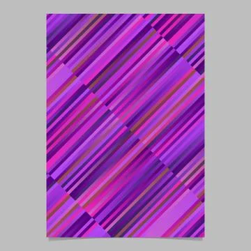 Geometrical modern gradient diagonal stripe page template design Stock Illustration