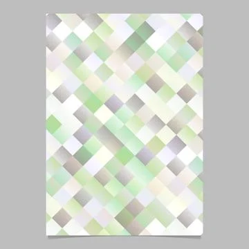 Geometrical modern gradient square pattern page template 스톡 일러스트