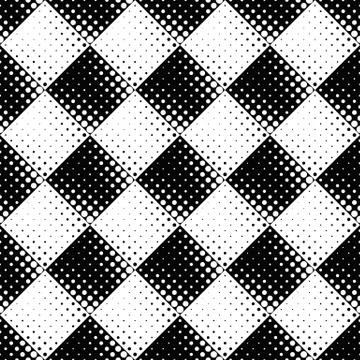 Geometrical monochrome abstract dot pattern background design Stock Illustration