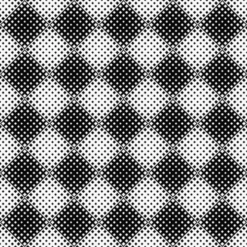 Geometrical monochrome diagonal square pattern background design イラスト素材