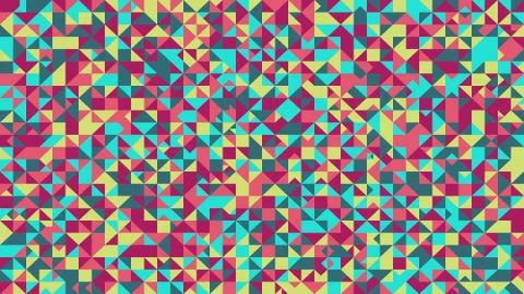 Geometrical multicolor mosaic triangle pattern website background Illustrazione stock