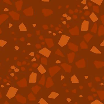 Geometrical particles flat seamless pattern Illustrazione stock