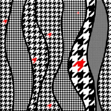 Geometrical patchwork pattern Stock Illustration