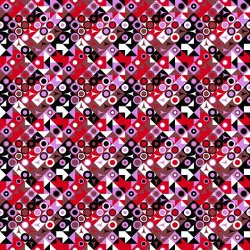 Geometrical pattern background - abstract colorful vector illustration Иллюстрация