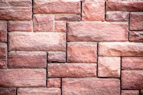 Geometrical Pattern of Stone Joint Stock Photos